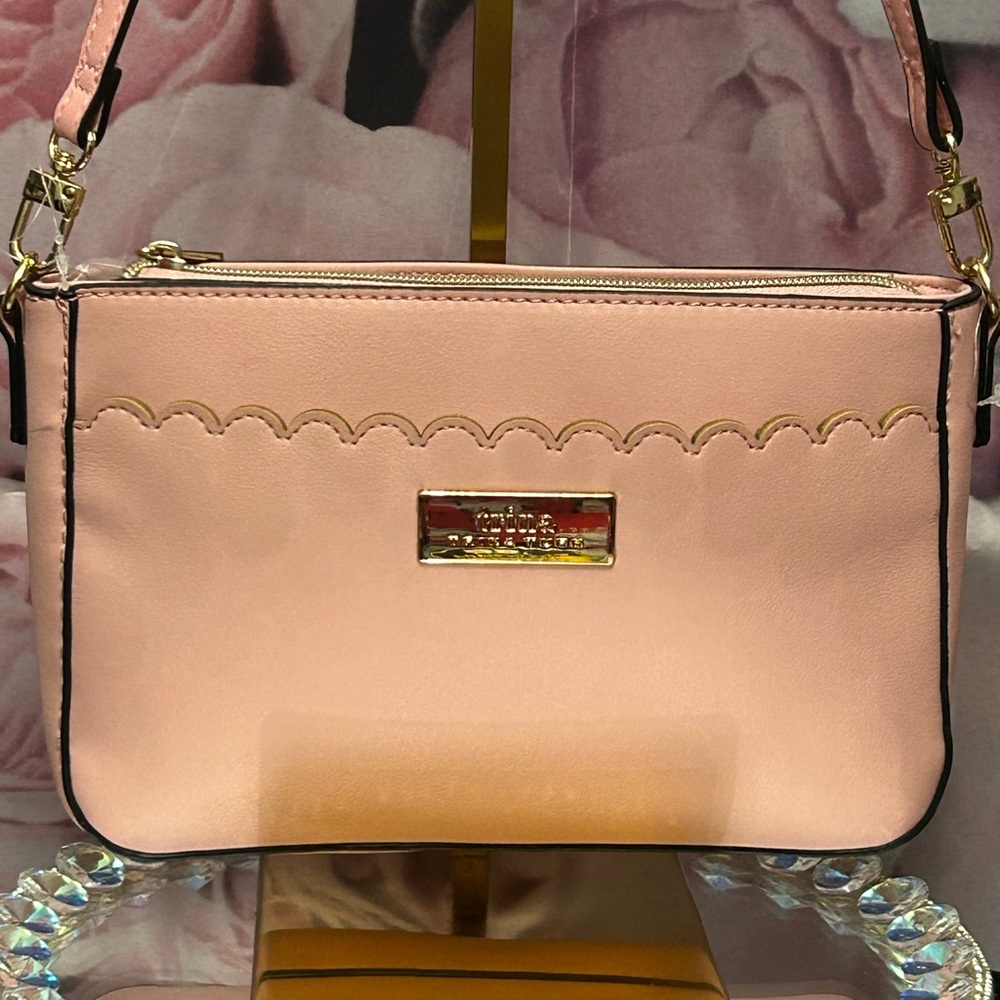 Trina Turk Pink Crossbody Bag Approx. 9.5 x 6 x 1.5